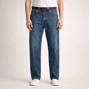Polo Ralph Lauren Men's Straight Blue Jeans Size 34x32 Like New